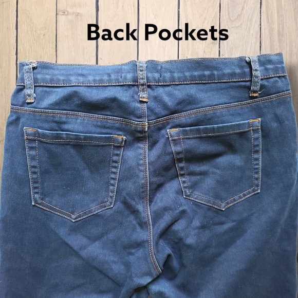 Forever 21 Premium Denim Stretch Skinny Zip Bottom Jeans Size 29 - Picture 4 of 12